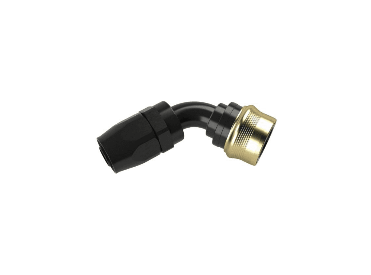 Revoluzion AN-12 60° Snap-Lock Screw-On Hose End