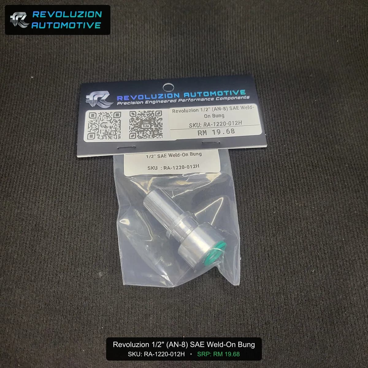 Revoluzion 1/2" (AN-8) SAE Weld-On Bung