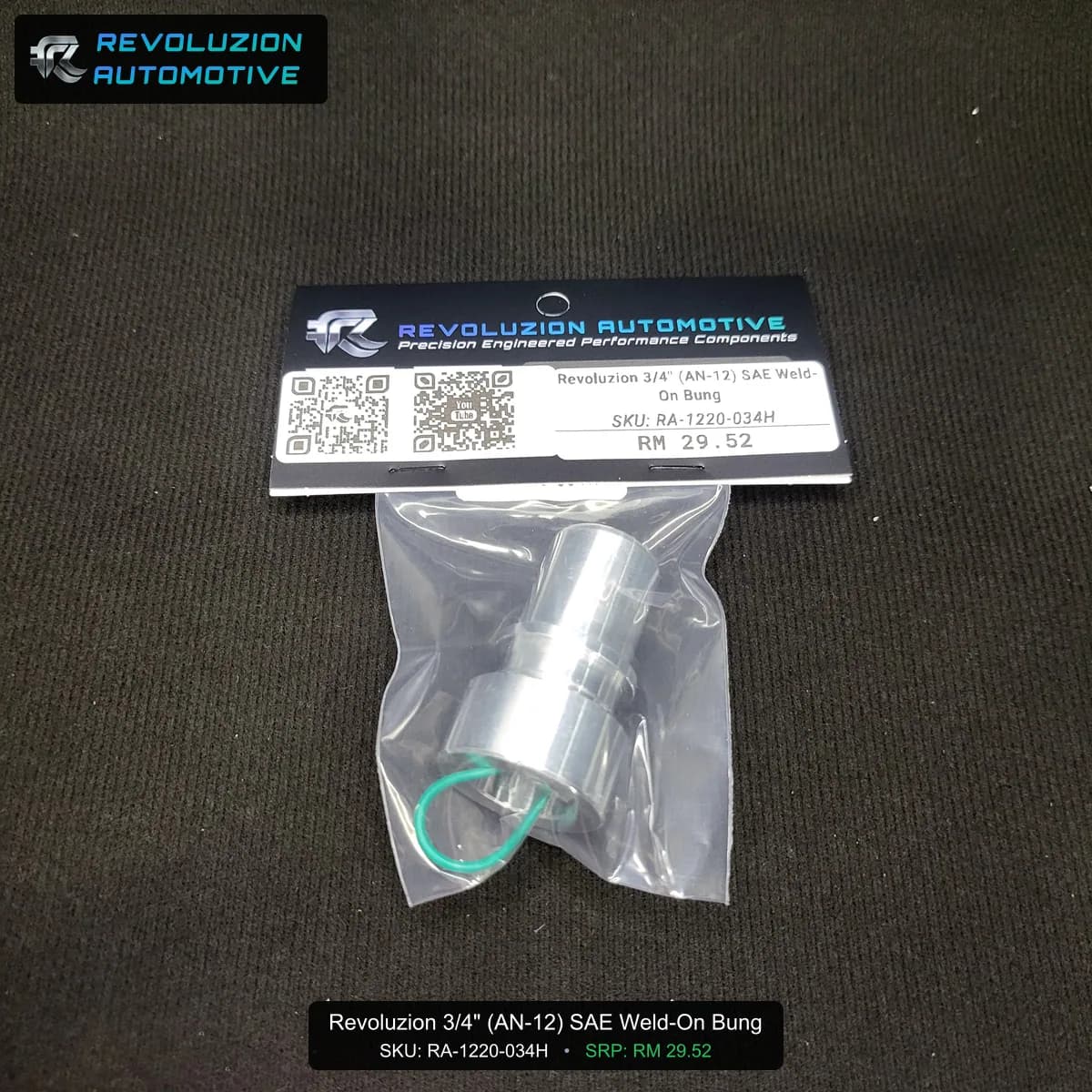 Revoluzion 3/4" (AN-12) SAE Weld-On Bung