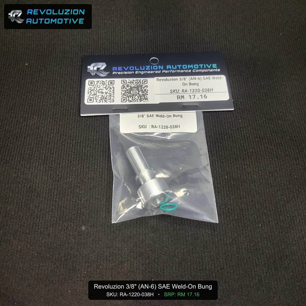 Revoluzion 3/8" (AN-6) SAE Weld-On Bung