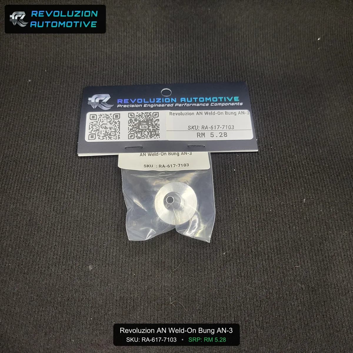 Revoluzion AN Weld-On Bung AN-3