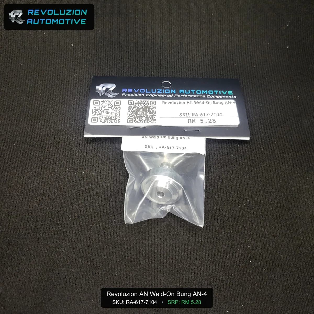 Revoluzion AN Weld-On Bung AN-4
