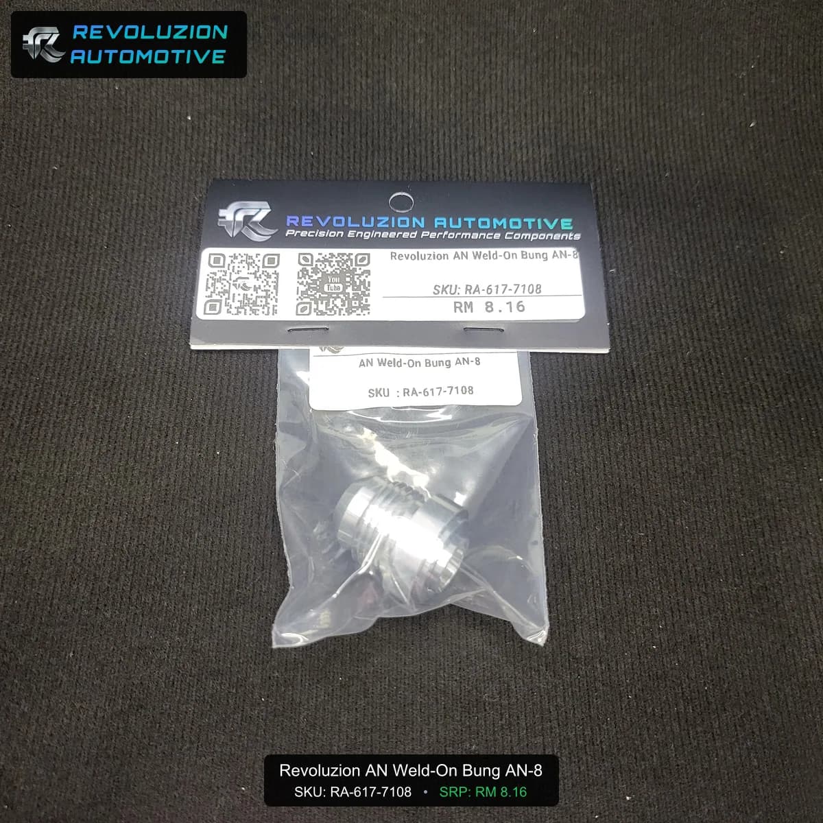 Revoluzion AN Weld-On Bung AN-8
