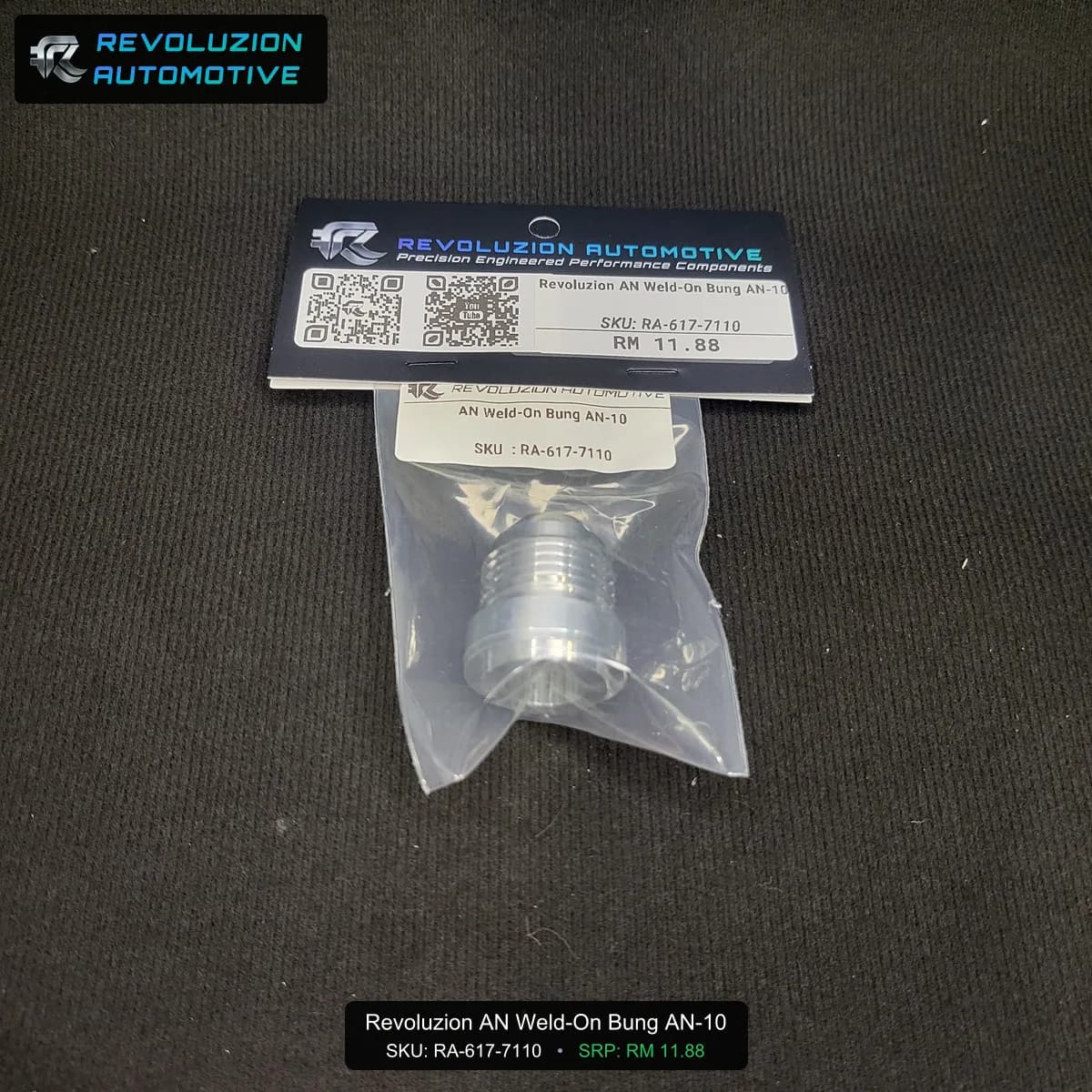 Revoluzion AN Weld-On Bung AN-10
