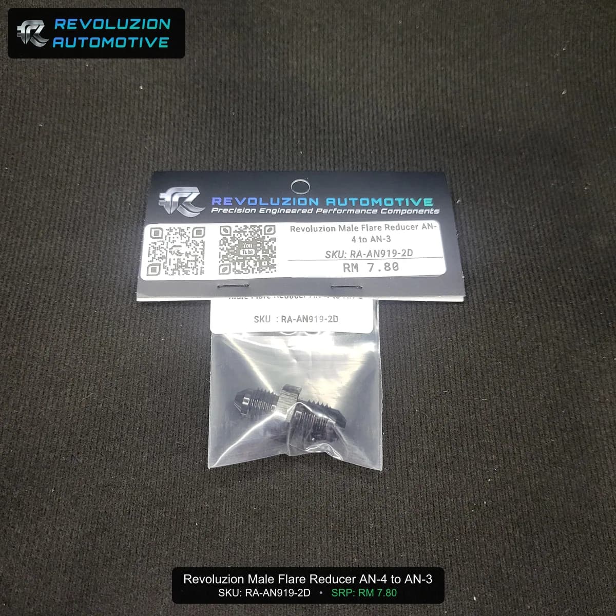 Revoluzion Male Flare Reducer AN-4 to AN-3