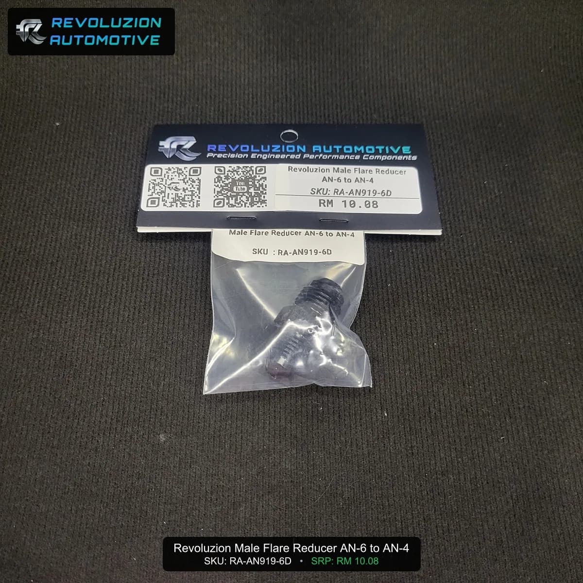 Revoluzion Male Flare Reducer AN-6 to AN-4