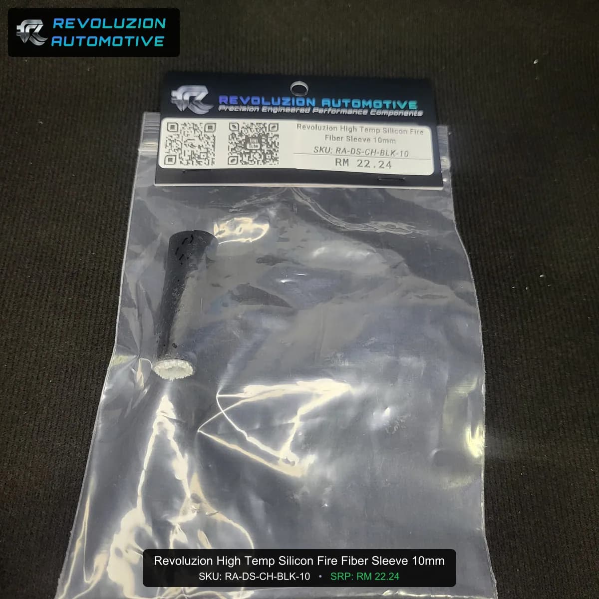 Revoluzion High Temp Silicon Fire Fiber Sleeve 10mm