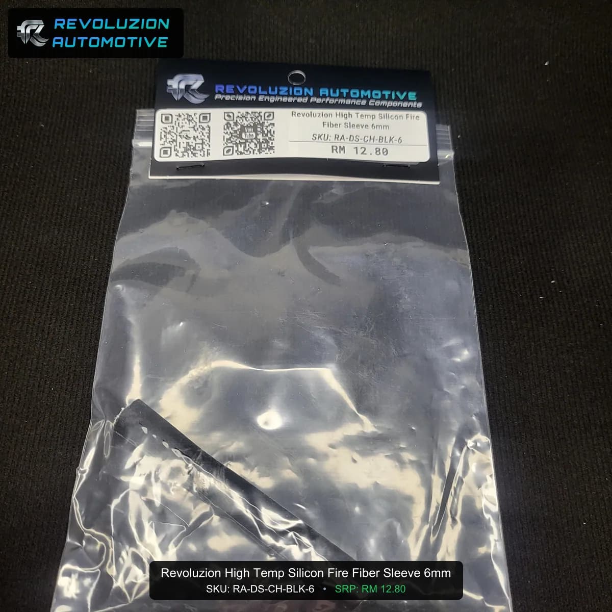 Revoluzion High Temp Silicon Fire Fiber Sleeve 6mm