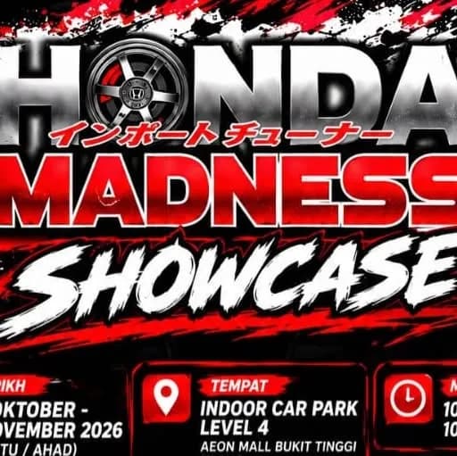 HONDA MADNESS SHOWCASE 2026