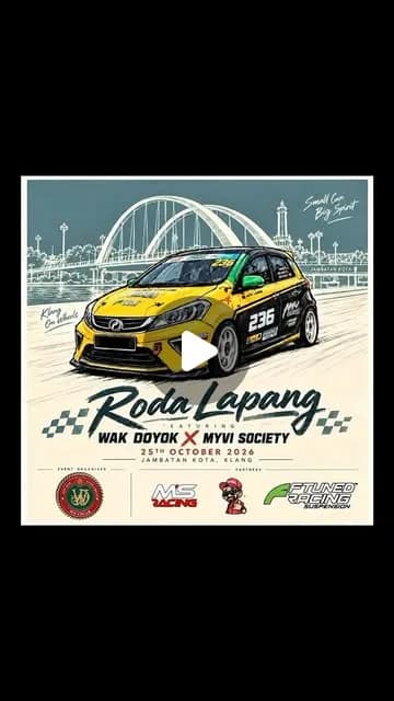 Roda Lapang Ft WD x Myvi Society