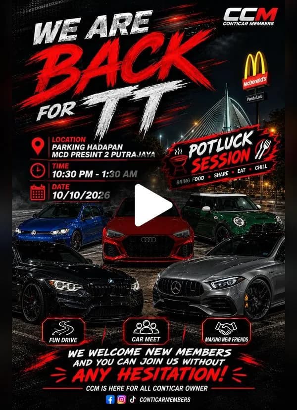 CCM TT car meet