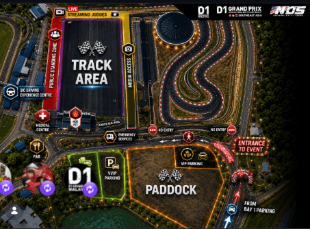 D1 Grand Prix Malaysia × National Drift Series