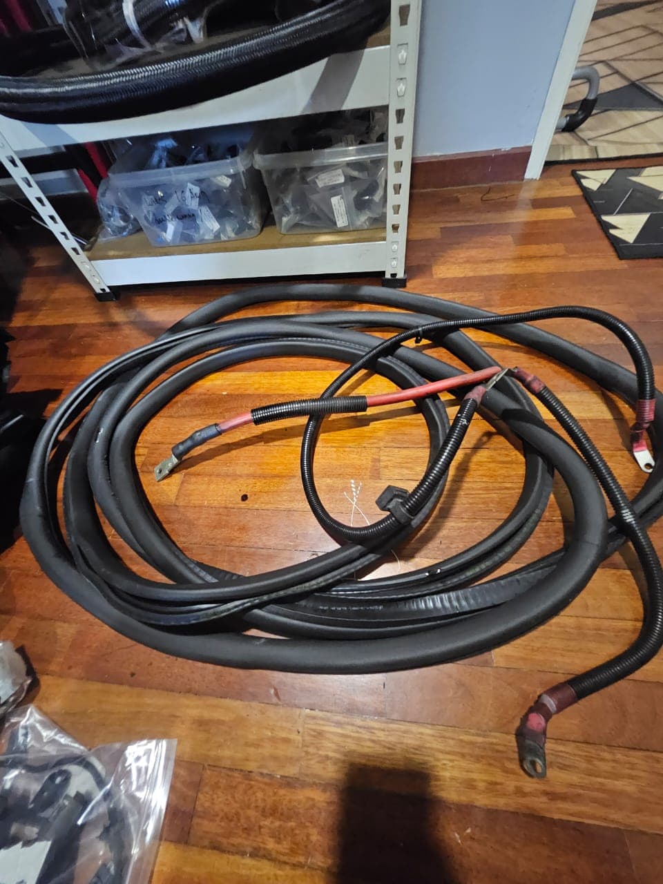 Front Door Seal and aslo Power cable to alternator and starter